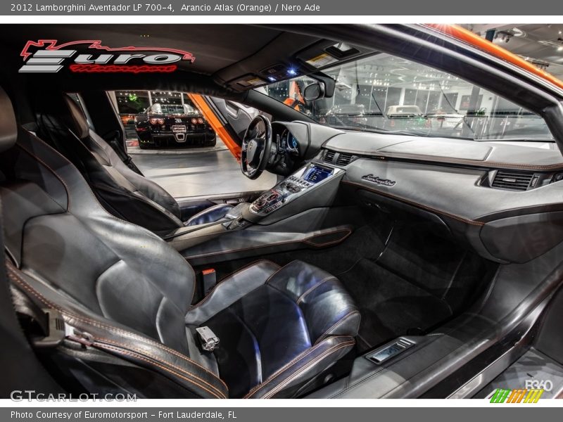 Arancio Atlas (Orange) / Nero Ade 2012 Lamborghini Aventador LP 700-4