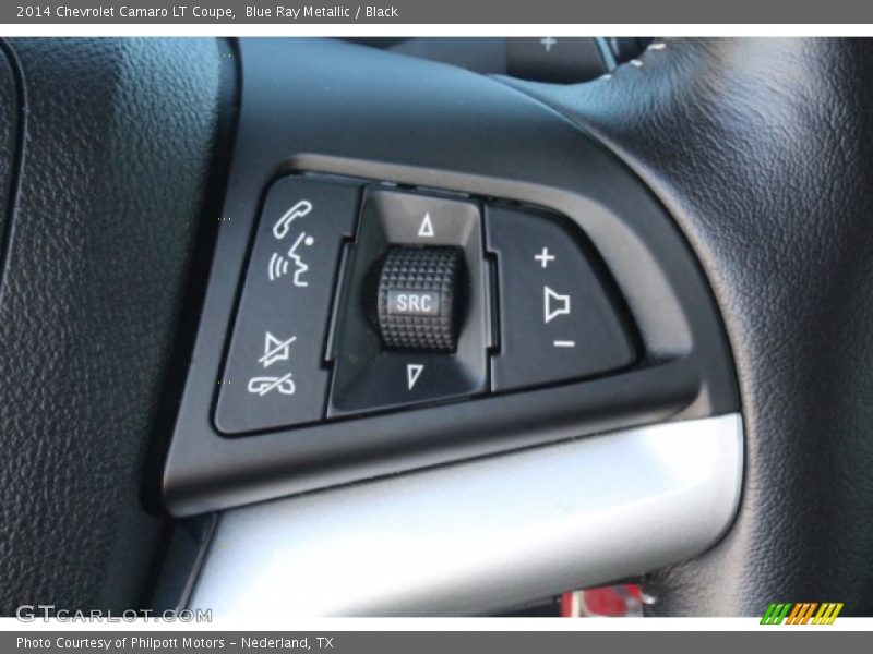 Blue Ray Metallic / Black 2014 Chevrolet Camaro LT Coupe