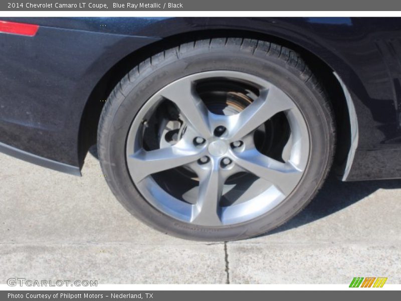 Blue Ray Metallic / Black 2014 Chevrolet Camaro LT Coupe