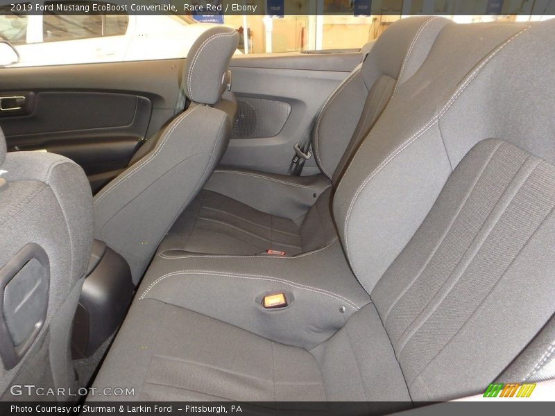 Race Red / Ebony 2019 Ford Mustang EcoBoost Convertible