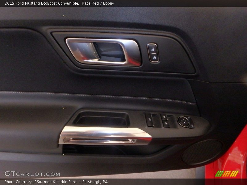 Race Red / Ebony 2019 Ford Mustang EcoBoost Convertible