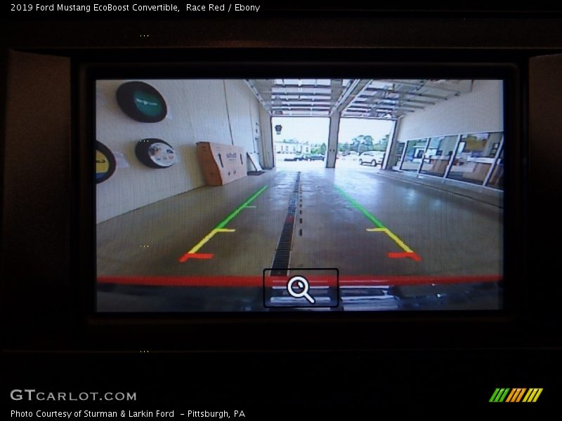 Race Red / Ebony 2019 Ford Mustang EcoBoost Convertible