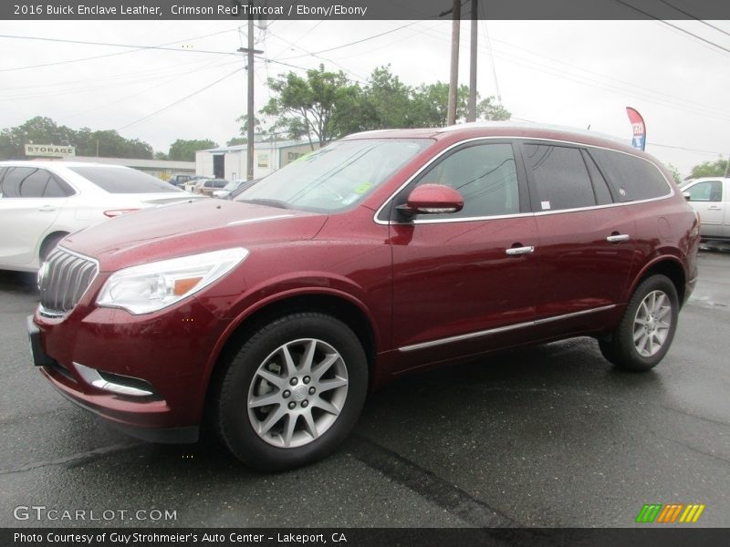 Crimson Red Tintcoat / Ebony/Ebony 2016 Buick Enclave Leather