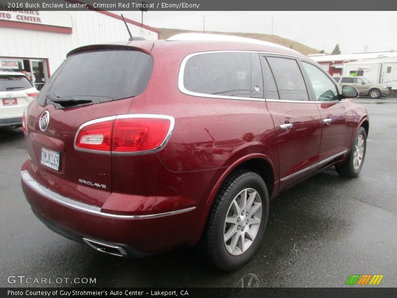 Crimson Red Tintcoat / Ebony/Ebony 2016 Buick Enclave Leather