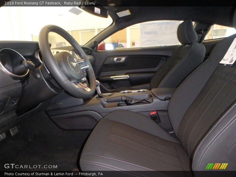 Ruby Red / Ebony 2019 Ford Mustang GT Fastback