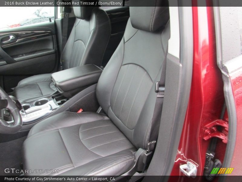 Crimson Red Tintcoat / Ebony/Ebony 2016 Buick Enclave Leather