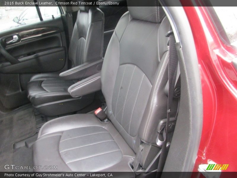 Crimson Red Tintcoat / Ebony/Ebony 2016 Buick Enclave Leather