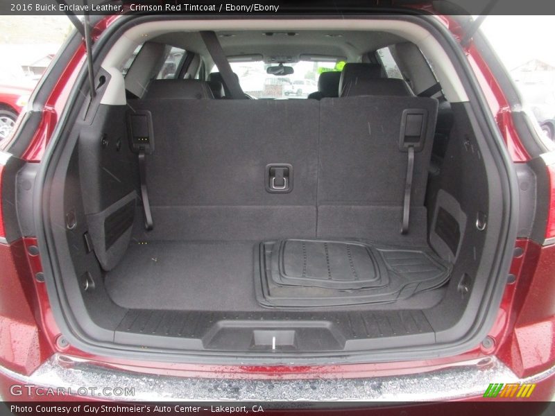 Crimson Red Tintcoat / Ebony/Ebony 2016 Buick Enclave Leather