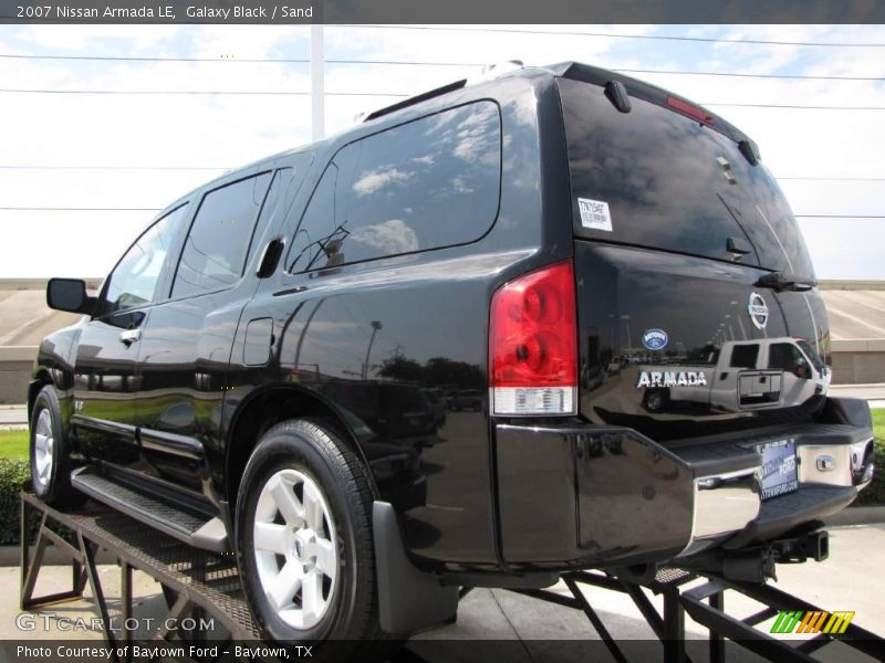 Galaxy Black / Sand 2007 Nissan Armada LE