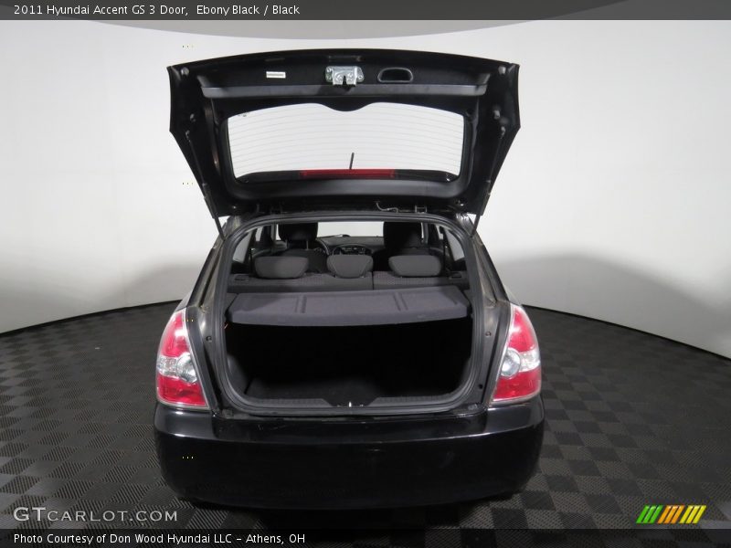 Ebony Black / Black 2011 Hyundai Accent GS 3 Door