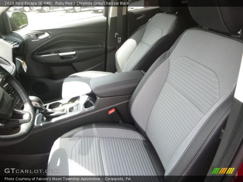 Ruby Red / Chromite Gray/Charcoal Black 2019 Ford Escape SE 4WD