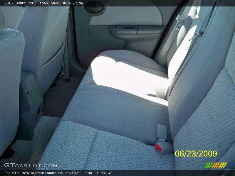 Silver Nickel / Gray 2007 Saturn ION 2 Sedan