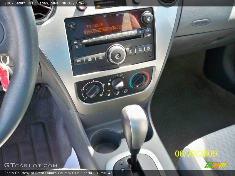 Silver Nickel / Gray 2007 Saturn ION 2 Sedan