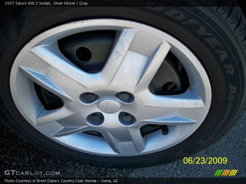 Silver Nickel / Gray 2007 Saturn ION 2 Sedan
