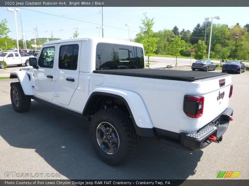 Bright White / Black 2020 Jeep Gladiator Rubicon 4x4