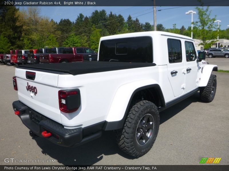 Bright White / Black 2020 Jeep Gladiator Rubicon 4x4