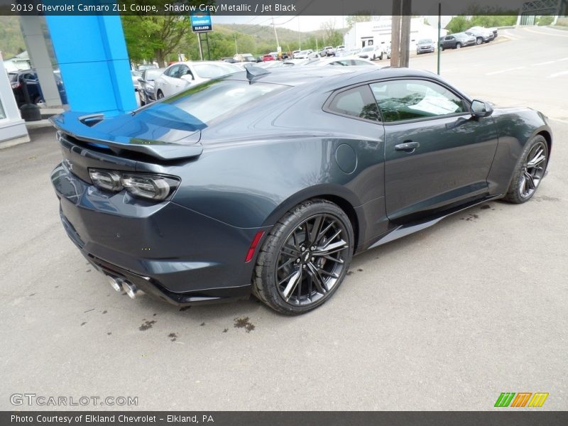 Shadow Gray Metallic / Jet Black 2019 Chevrolet Camaro ZL1 Coupe