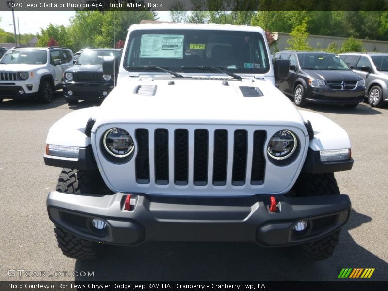 Bright White / Black 2020 Jeep Gladiator Rubicon 4x4