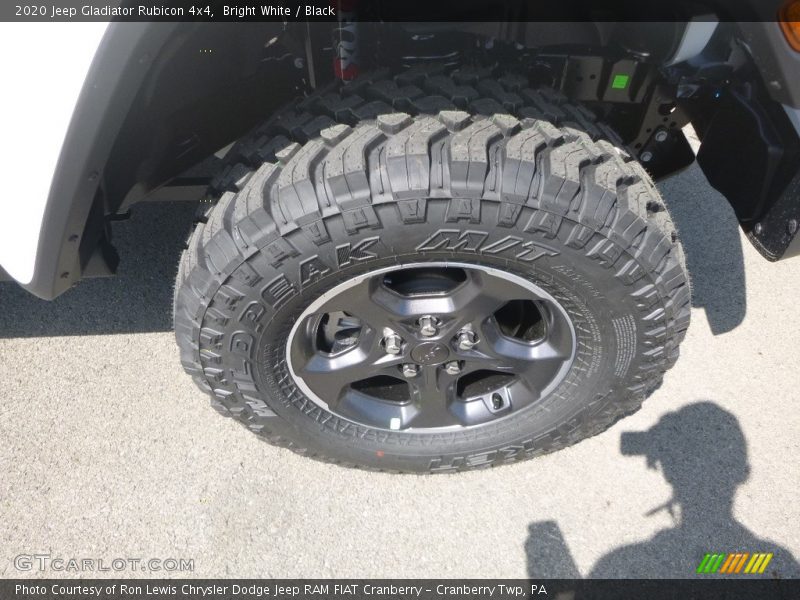 Bright White / Black 2020 Jeep Gladiator Rubicon 4x4