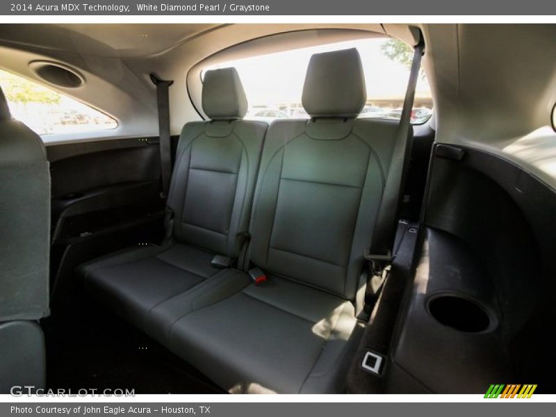 White Diamond Pearl / Graystone 2014 Acura MDX Technology