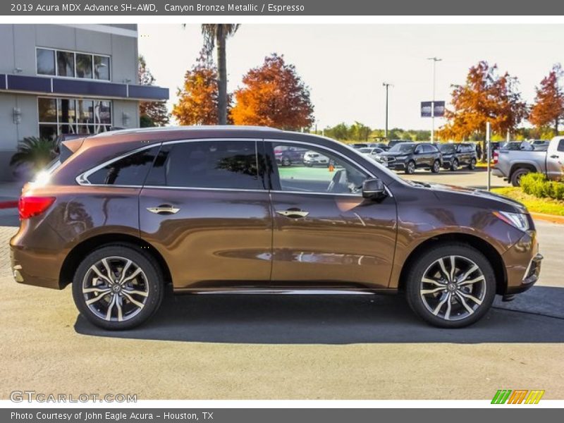 Canyon Bronze Metallic / Espresso 2019 Acura MDX Advance SH-AWD