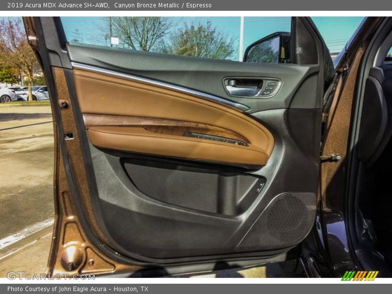 Canyon Bronze Metallic / Espresso 2019 Acura MDX Advance SH-AWD