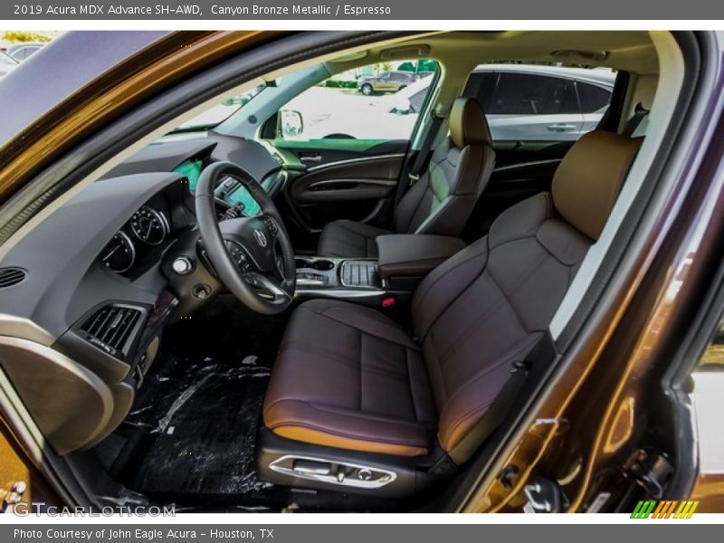 Canyon Bronze Metallic / Espresso 2019 Acura MDX Advance SH-AWD