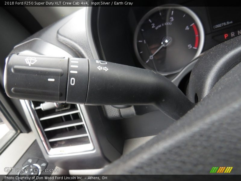 Ingot Silver / Earth Gray 2018 Ford F250 Super Duty XLT Crew Cab 4x4