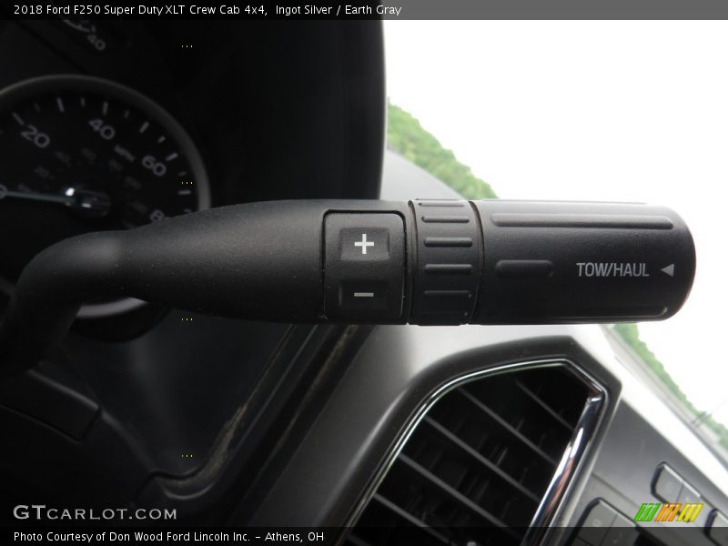 Ingot Silver / Earth Gray 2018 Ford F250 Super Duty XLT Crew Cab 4x4