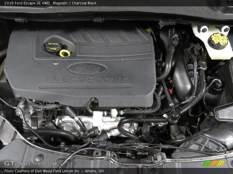 Magnetic / Charcoal Black 2018 Ford Escape SE 4WD