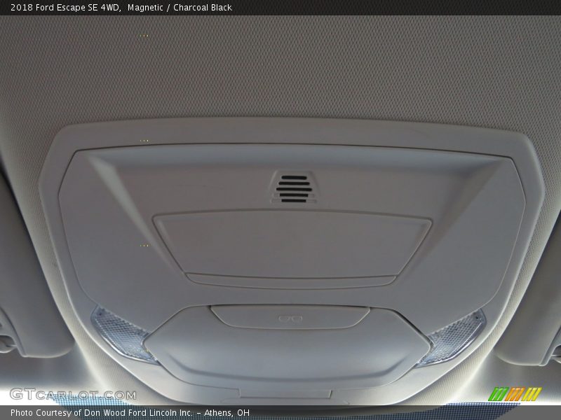 Magnetic / Charcoal Black 2018 Ford Escape SE 4WD