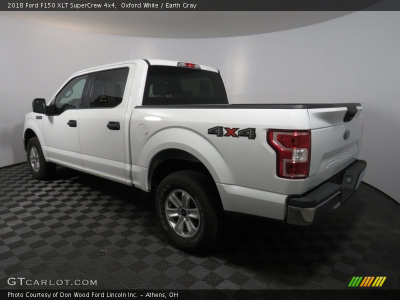 Oxford White / Earth Gray 2018 Ford F150 XLT SuperCrew 4x4