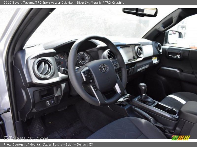 Silver Sky Metallic / TRD Graphite 2019 Toyota Tacoma TRD Sport Access Cab 4x4