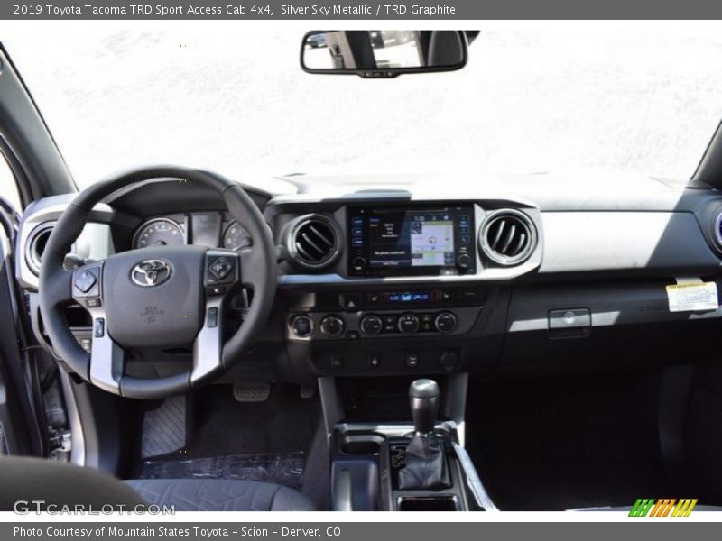 Silver Sky Metallic / TRD Graphite 2019 Toyota Tacoma TRD Sport Access Cab 4x4