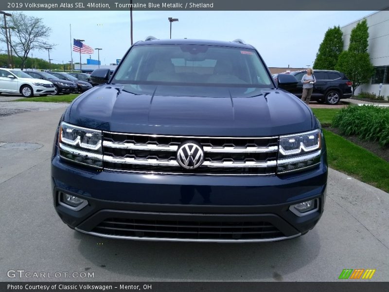 Tourmaline Blue Metallic / Shetland 2019 Volkswagen Atlas SEL 4Motion