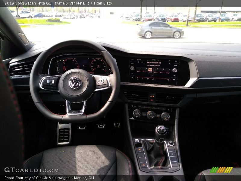Dashboard of 2019 Jetta GLI