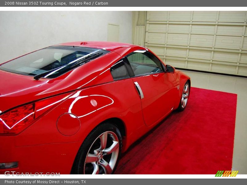 Nogaro Red / Carbon 2008 Nissan 350Z Touring Coupe
