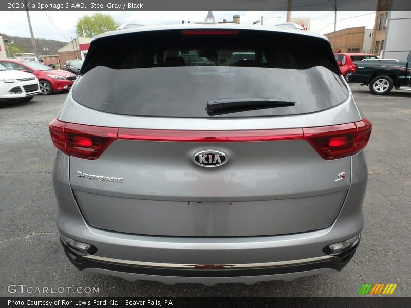 Steel Gray / Black 2020 Kia Sportage S AWD