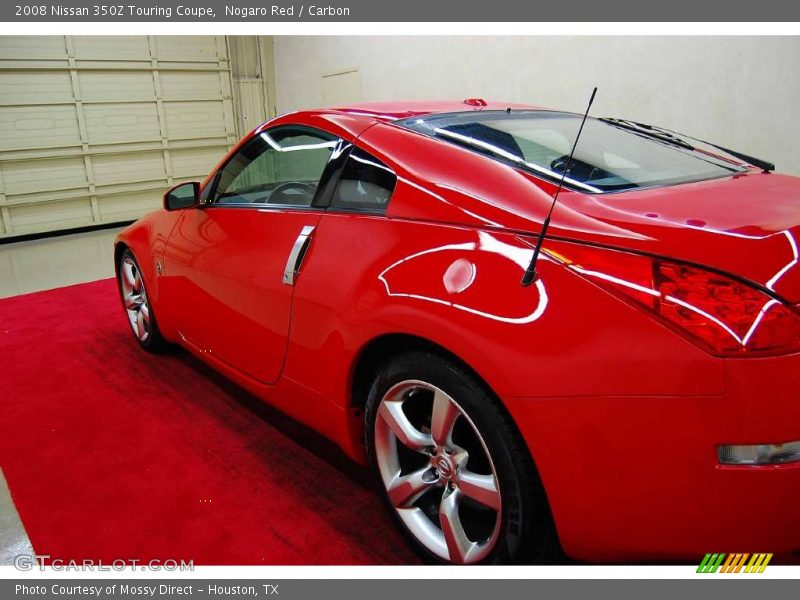 Nogaro Red / Carbon 2008 Nissan 350Z Touring Coupe