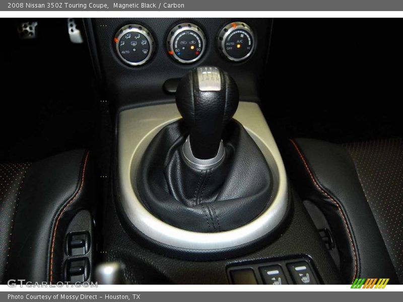 Magnetic Black / Carbon 2008 Nissan 350Z Touring Coupe