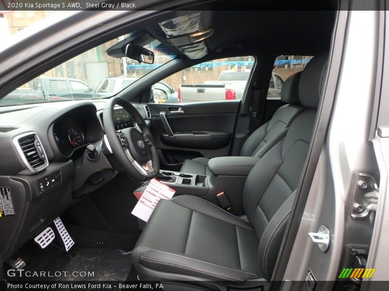 Steel Gray / Black 2020 Kia Sportage S AWD