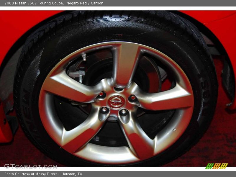 Nogaro Red / Carbon 2008 Nissan 350Z Touring Coupe