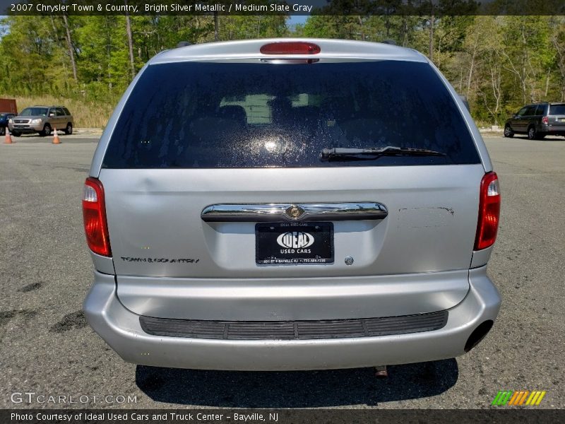 Bright Silver Metallic / Medium Slate Gray 2007 Chrysler Town & Country