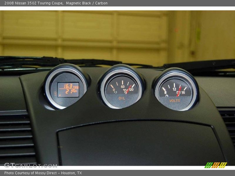 Magnetic Black / Carbon 2008 Nissan 350Z Touring Coupe