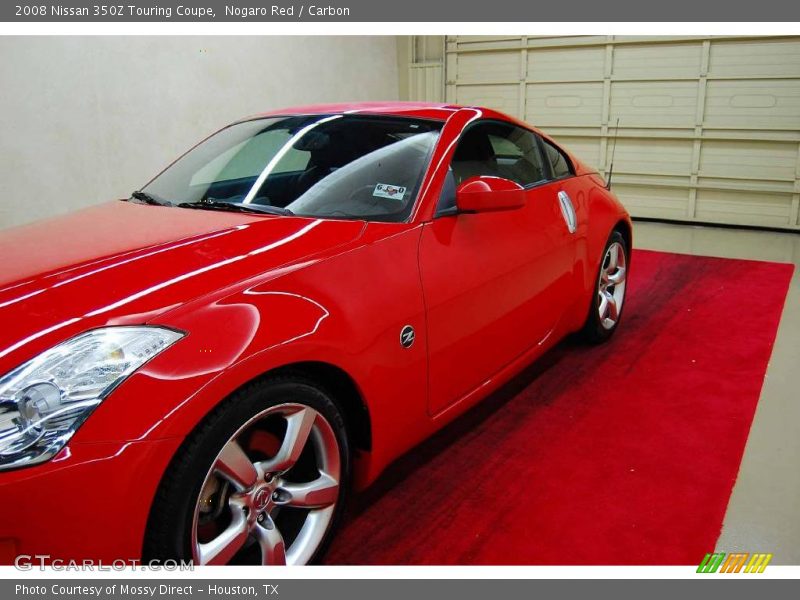 Nogaro Red / Carbon 2008 Nissan 350Z Touring Coupe