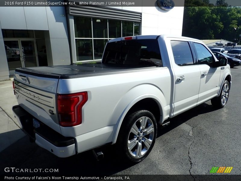 White Platinum / Limited Mojave 2016 Ford F150 Limited SuperCrew 4x4