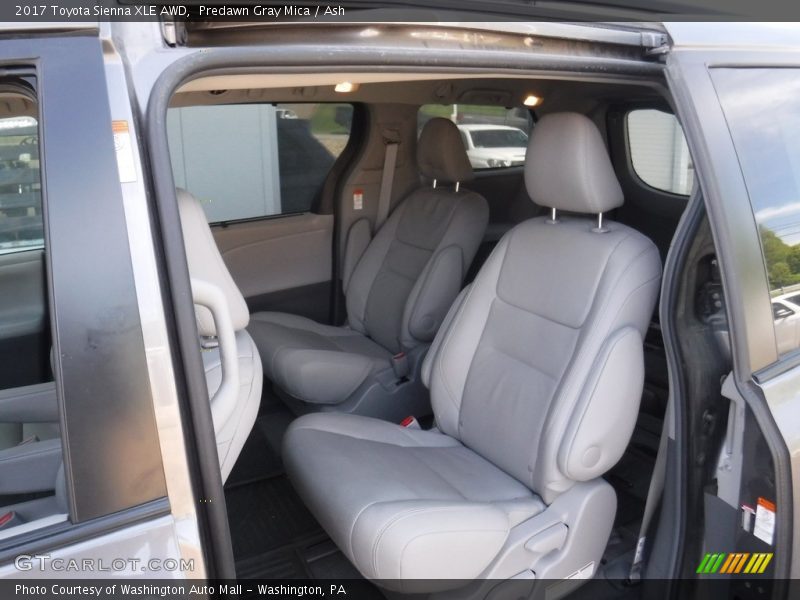 Predawn Gray Mica / Ash 2017 Toyota Sienna XLE AWD