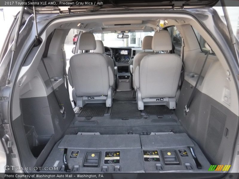 Predawn Gray Mica / Ash 2017 Toyota Sienna XLE AWD