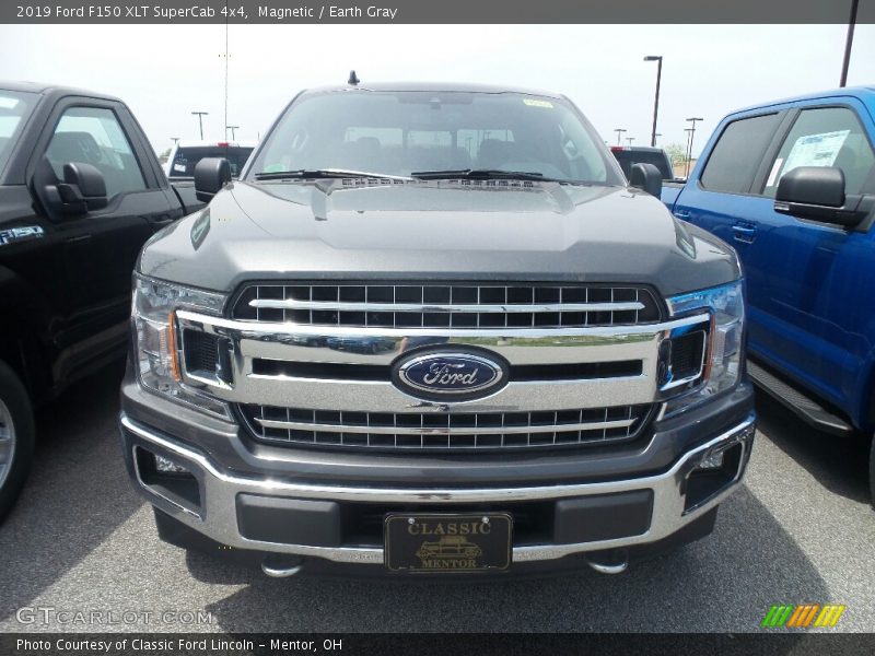 Magnetic / Earth Gray 2019 Ford F150 XLT SuperCab 4x4