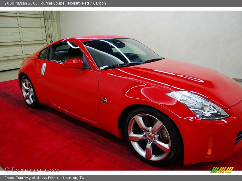 Nogaro Red / Carbon 2008 Nissan 350Z Touring Coupe